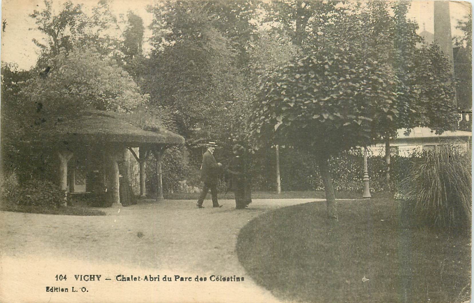 CPA Vichy Chalet Abri du Parc des Celestins