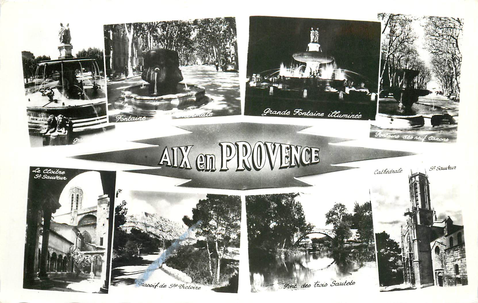 CPA La Cite du Roy Rene Aix en Provence Bouches du Rhone 