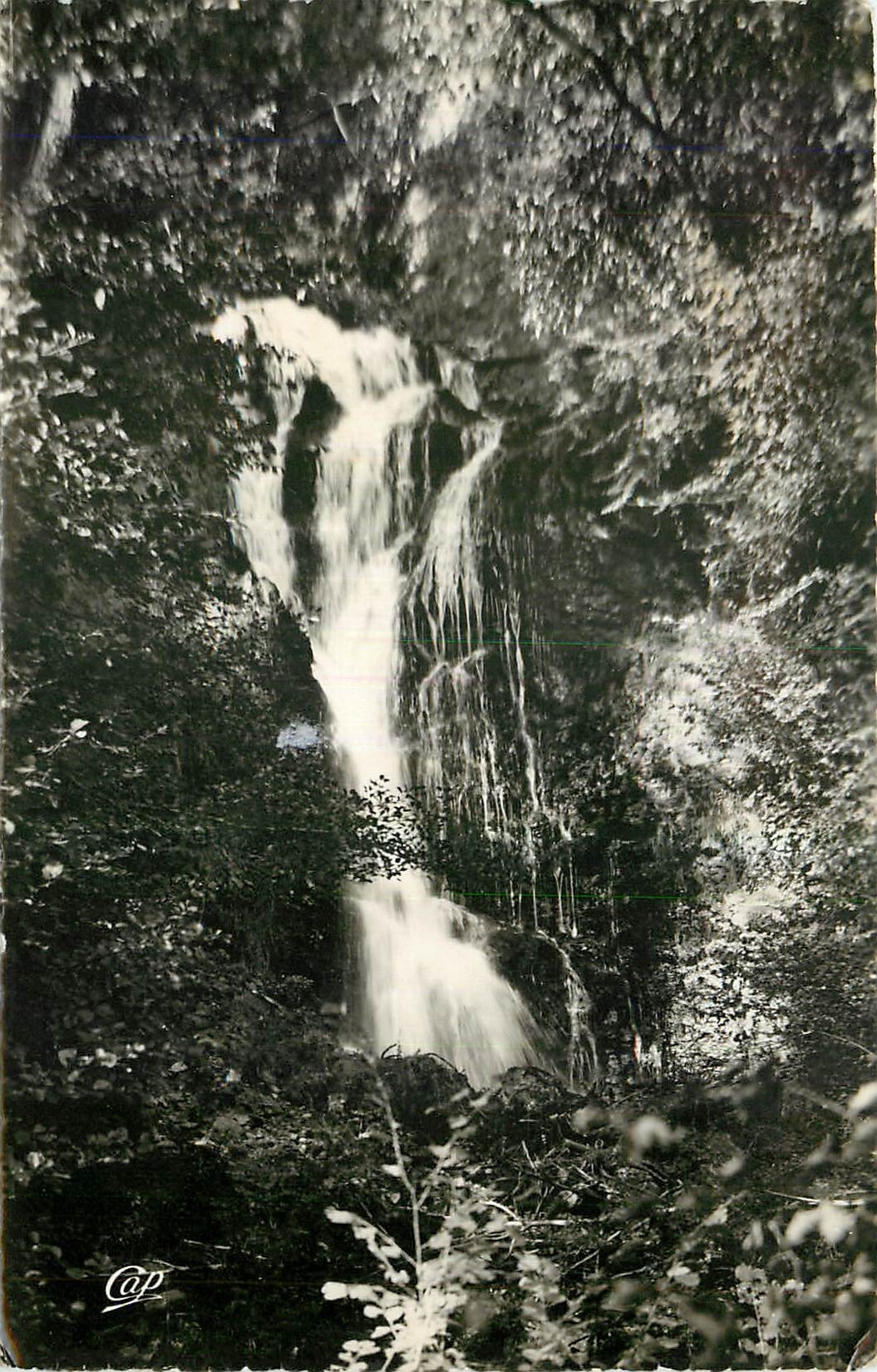 CPA Luchon Cascade Sidonie 
