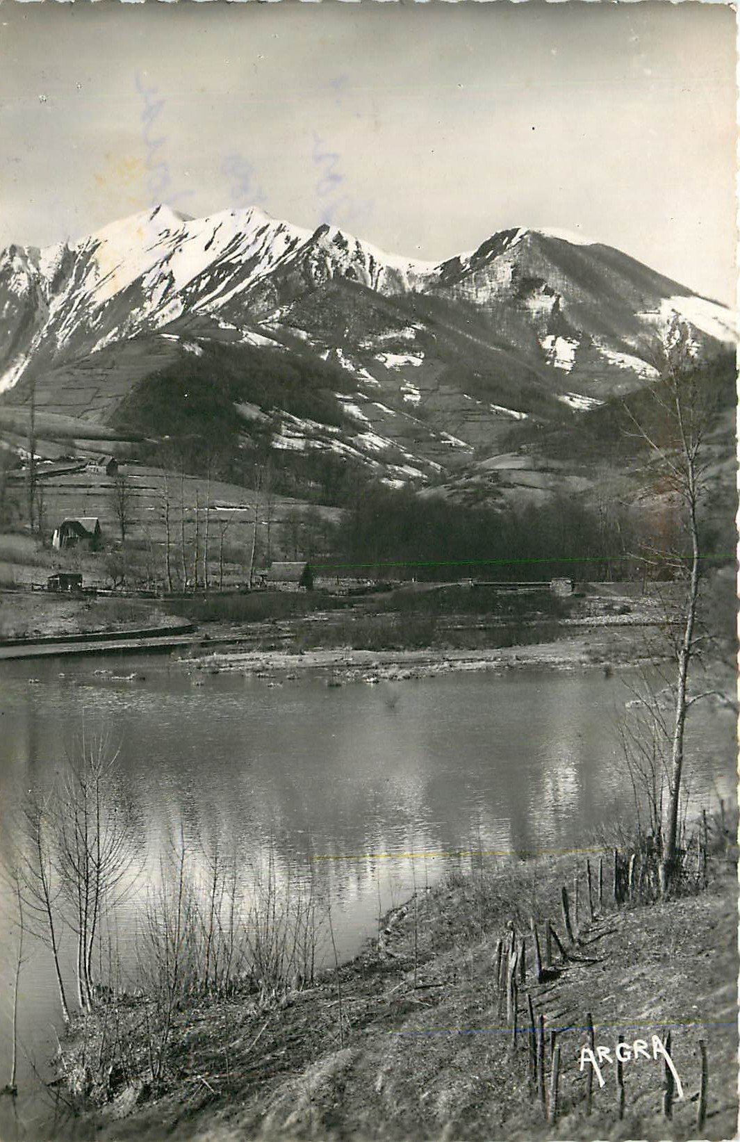 CPM Vallee de Seintein Ariege Bonac Le Barrage 