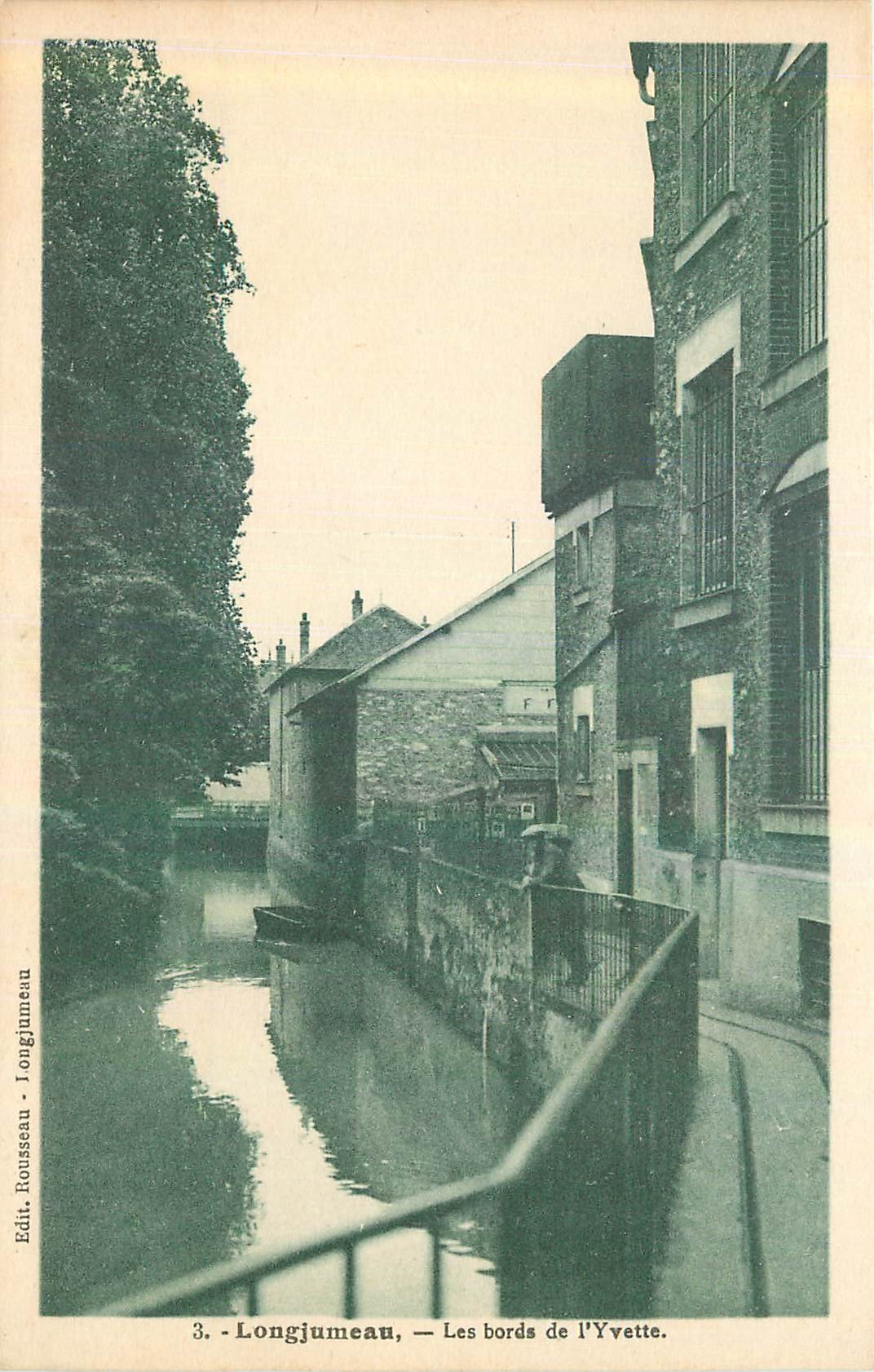CPA Longjumeau Les bords de l'Yvette 