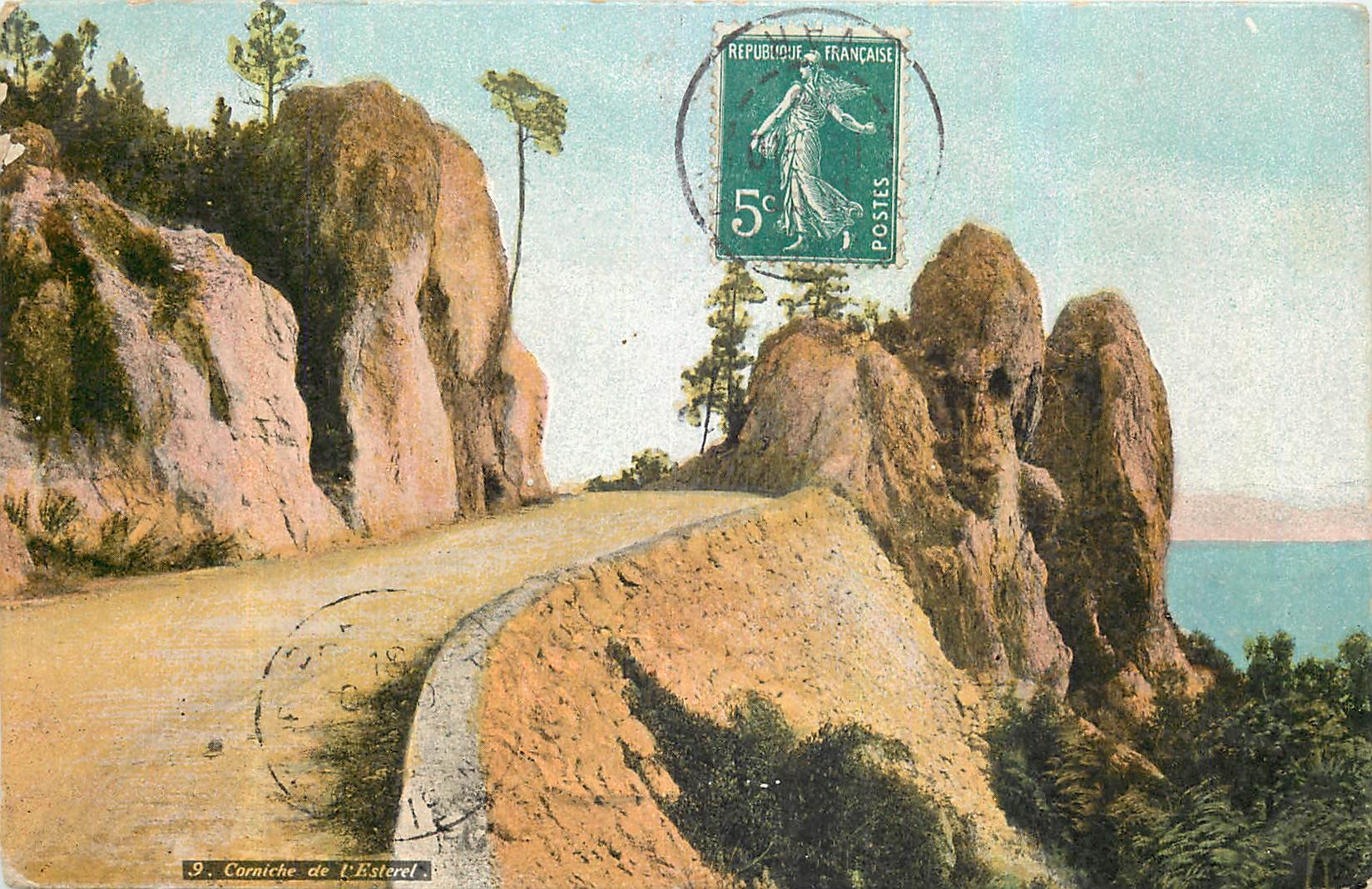 CPA Corniche de l'Esterel 