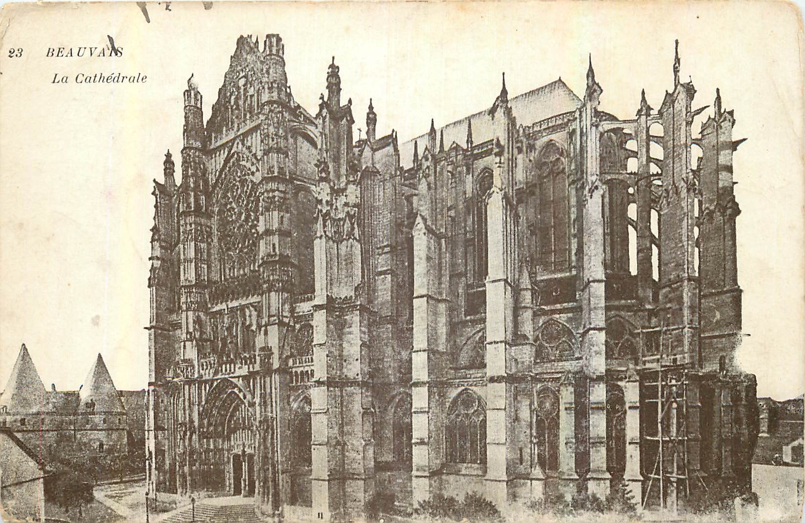 CPA Beauvais La Cathedrale 