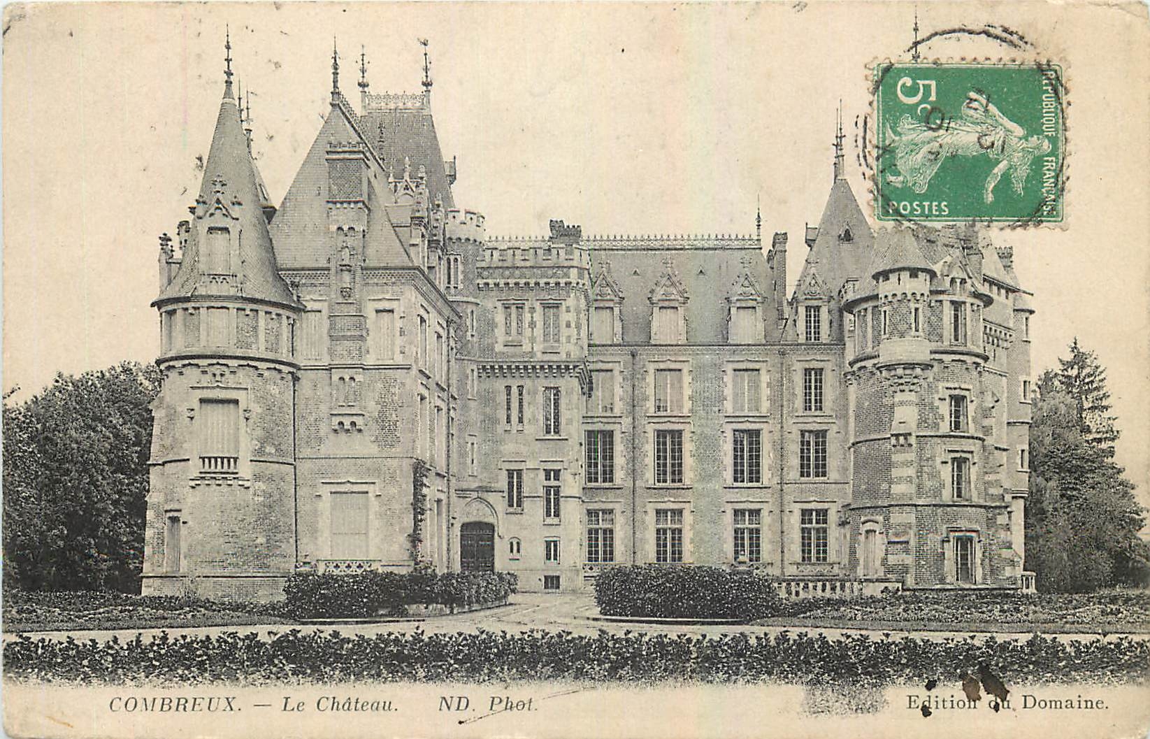 CPA Combreux Le Chateau 
