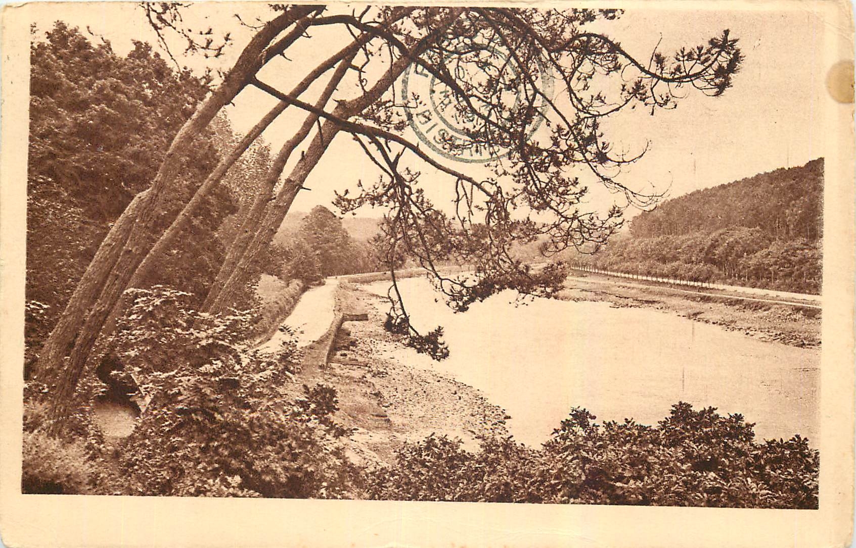 CPA Morlaix La Riviere au Tournant de la Maison de Paille