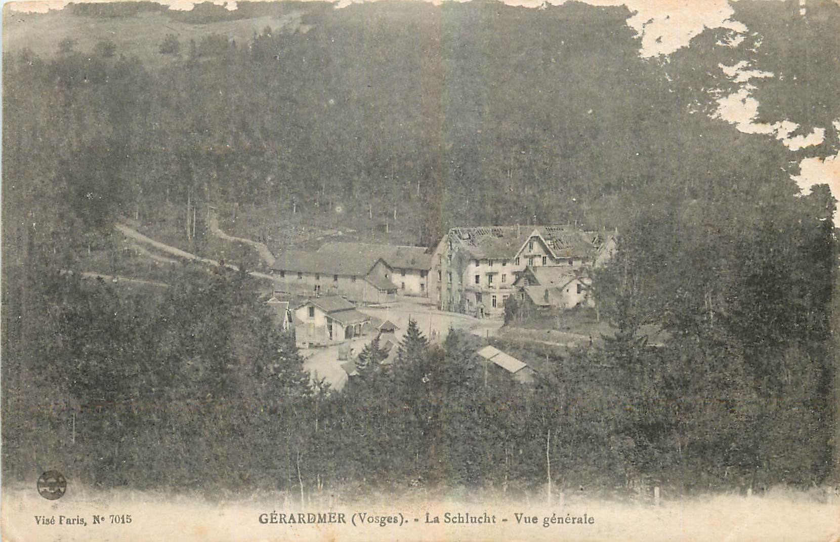 CPA Gerardmer Vosges La Schlucht Vue generale 