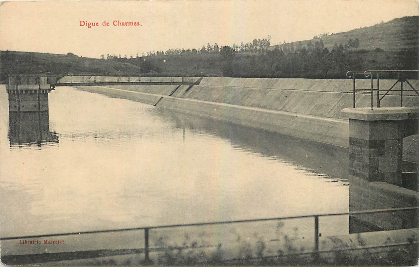 CPA Digue de Charmes 