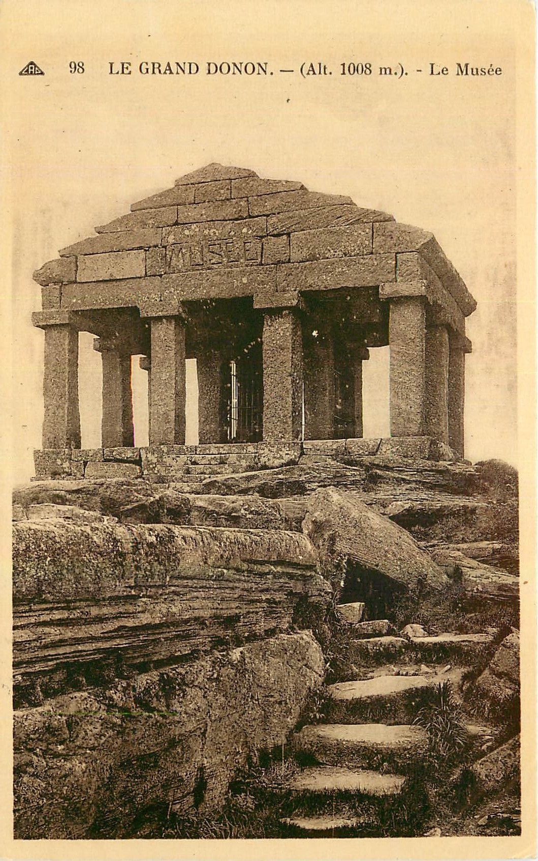 CPA Le grand Donon Le Musee 