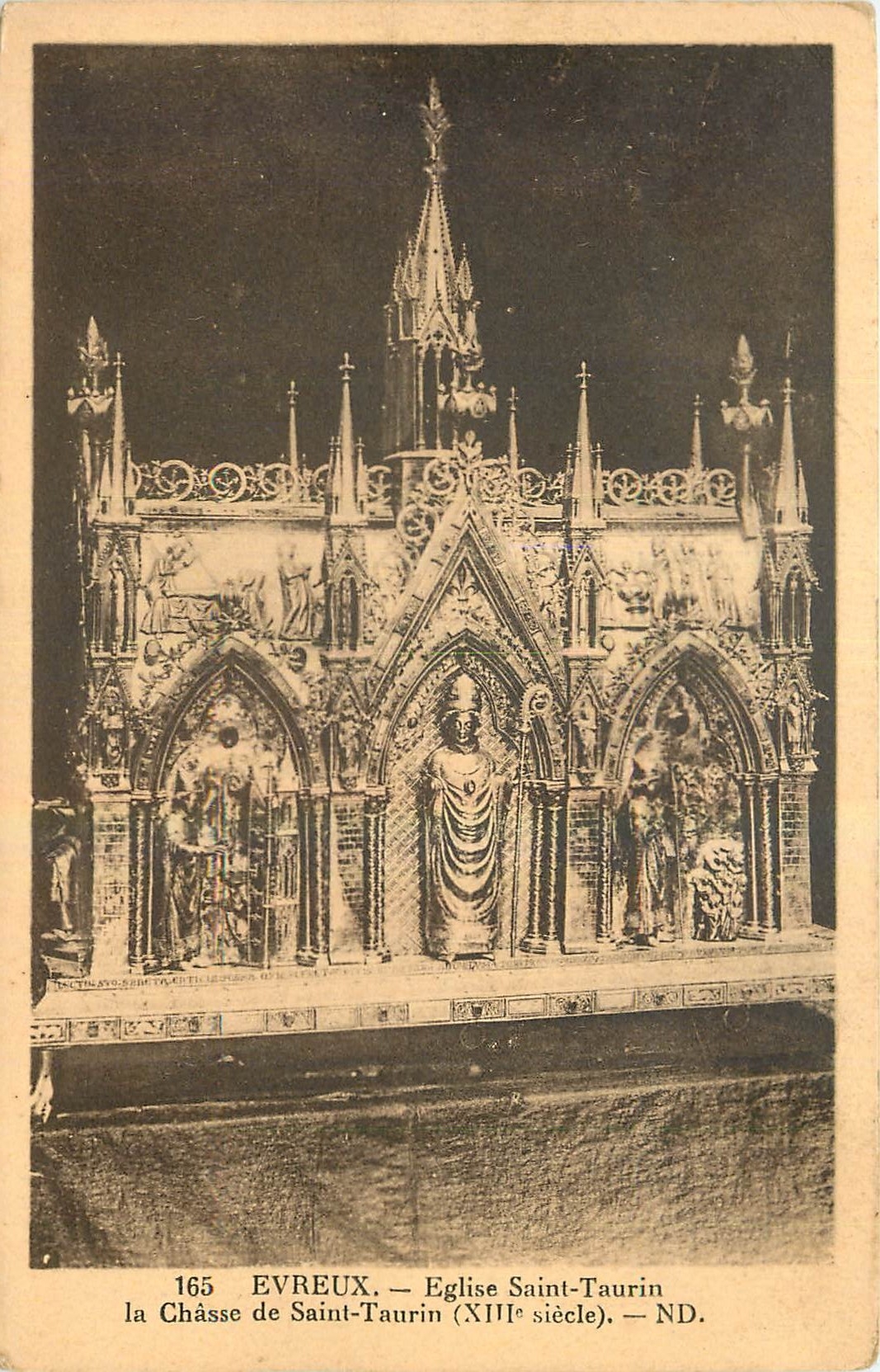 CPA Evreux Eglise Saint Taurin la Chasse de Saint Taurin 