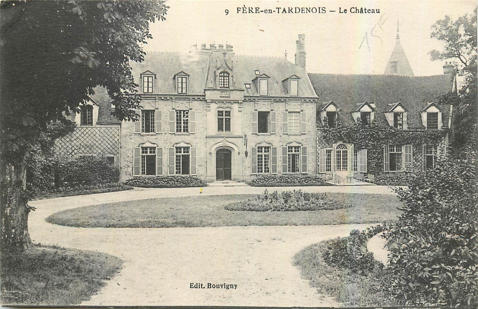 CPA Fere en Tardenois Le Chateau 