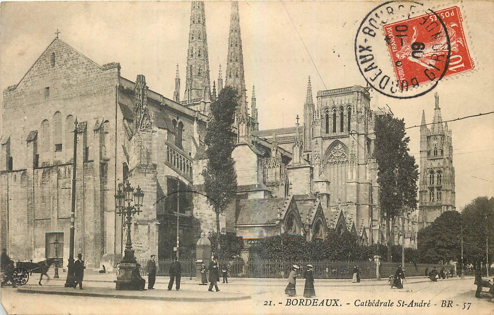CPA Bordeaux Cathedrale St Andre 