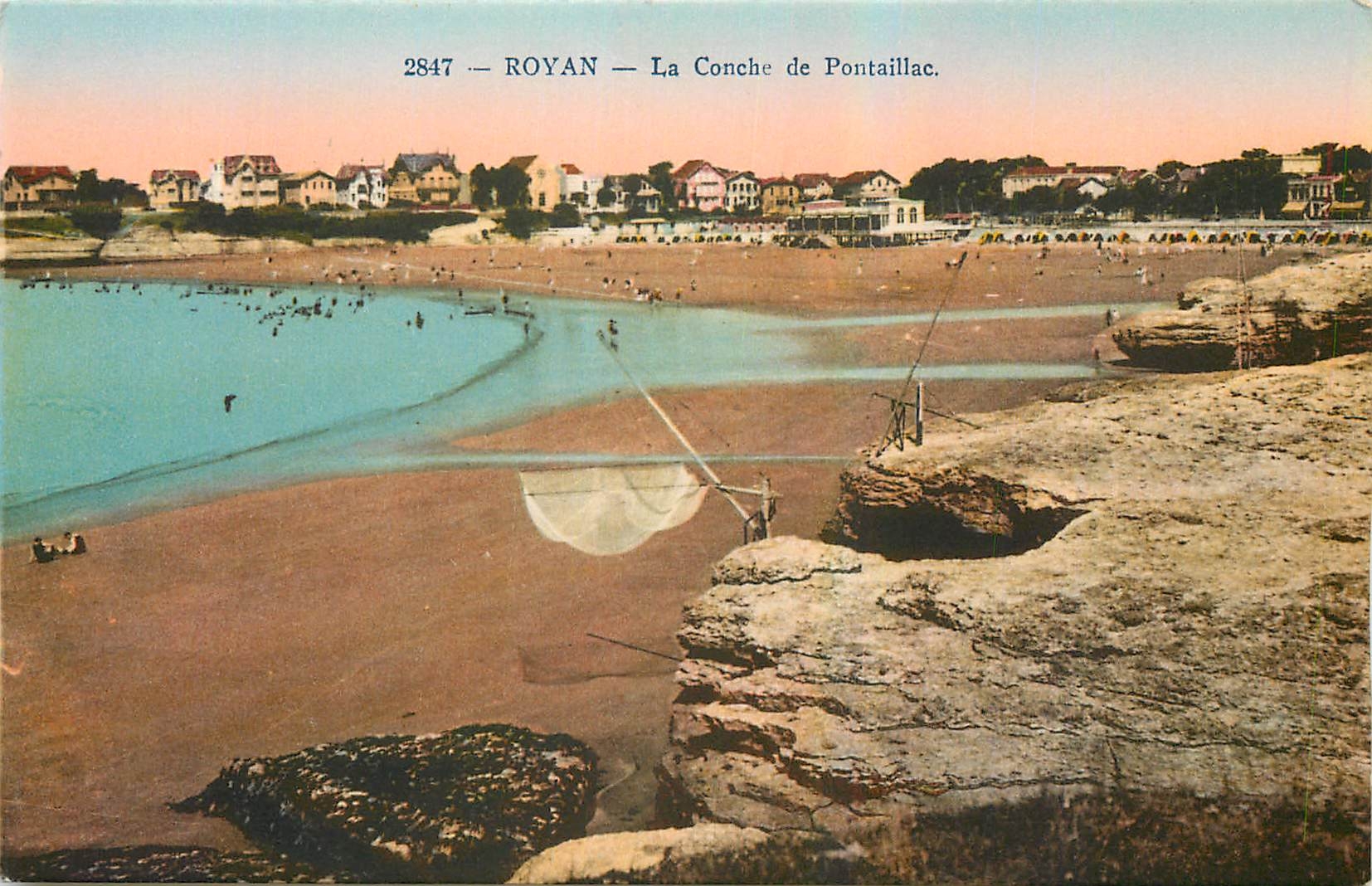 CPA Royan La Conche de Pontaillac 