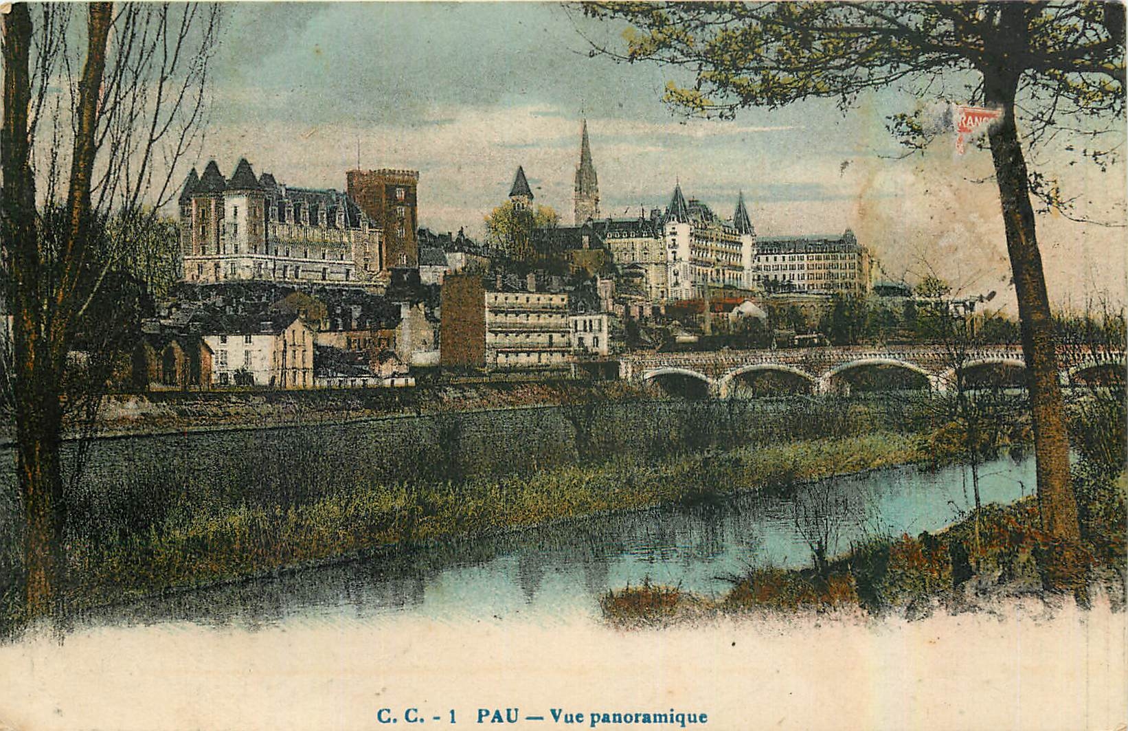 CPA Pau Vue panoramique 