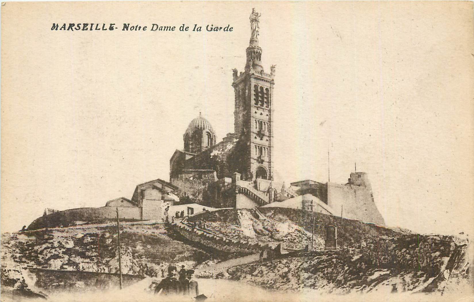 CPA Marseille Notre Dame de la Garde 