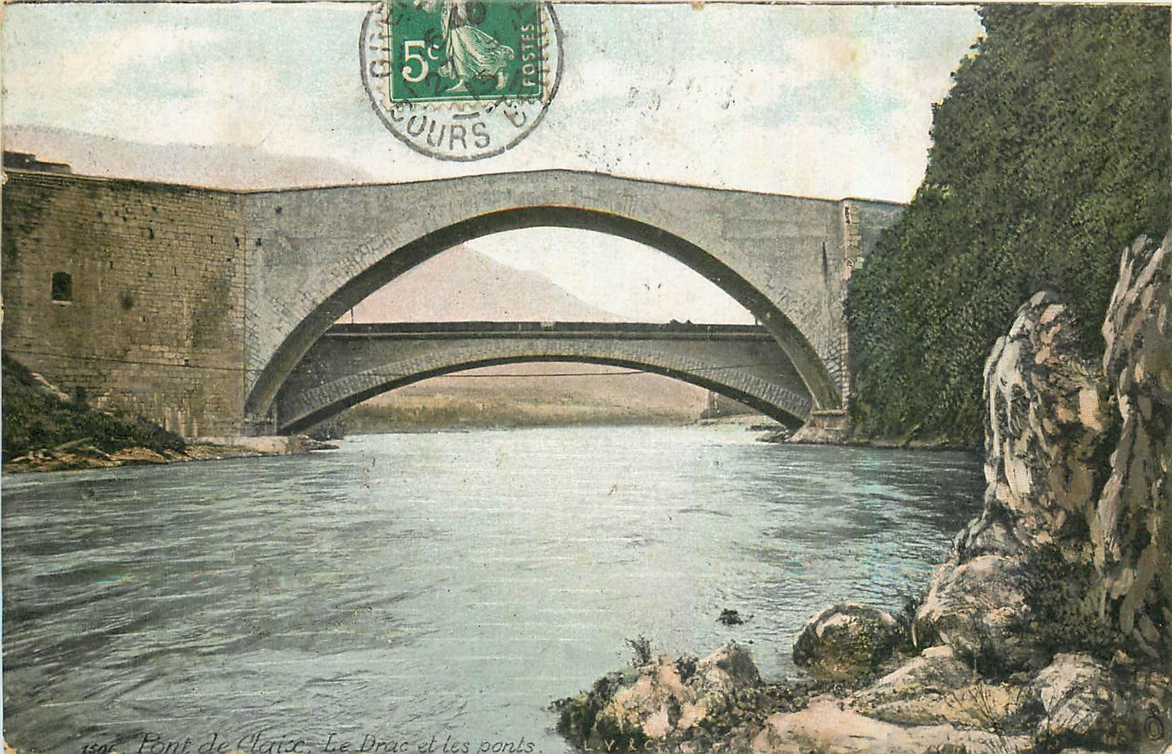 CPA Pont de Claix Le Brac des ponts 