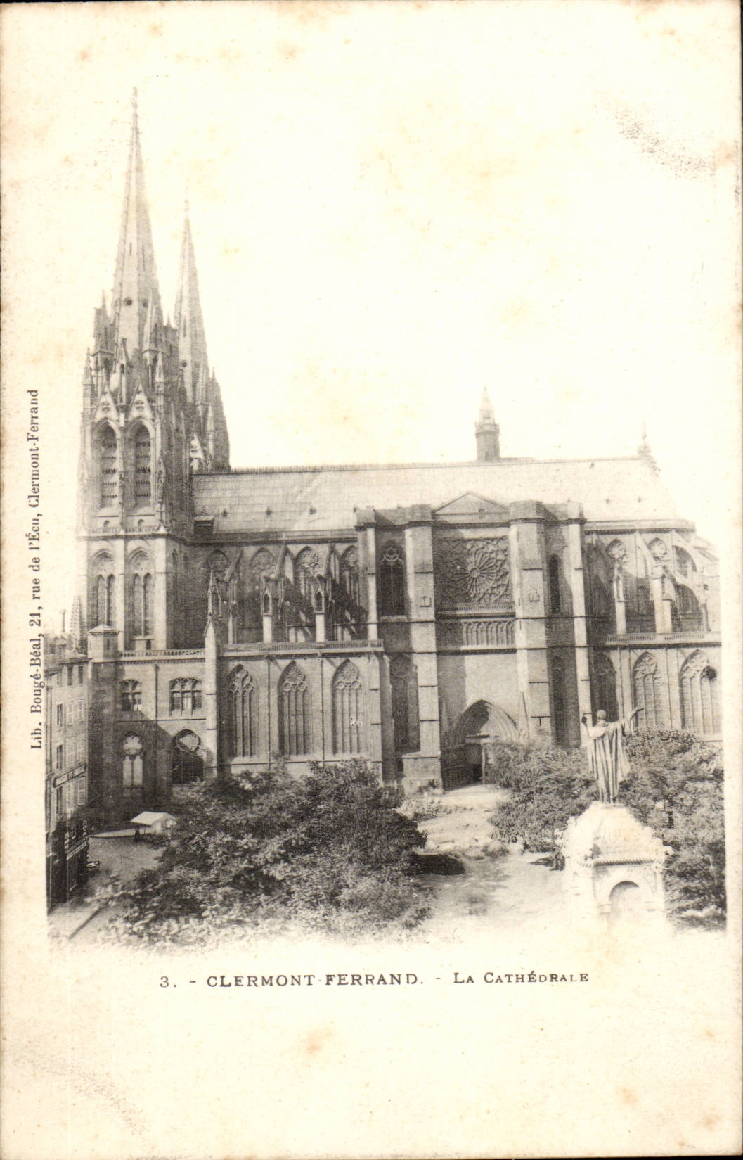 Clermont Ferrand CPA the cathedral