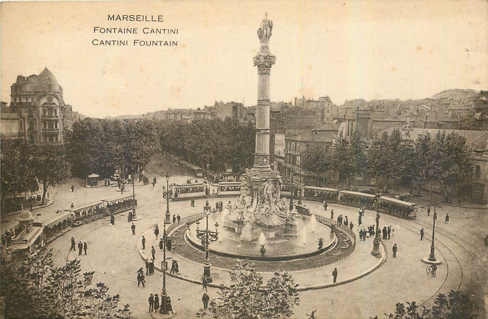 CPA Marseille Fontaine Cantini 