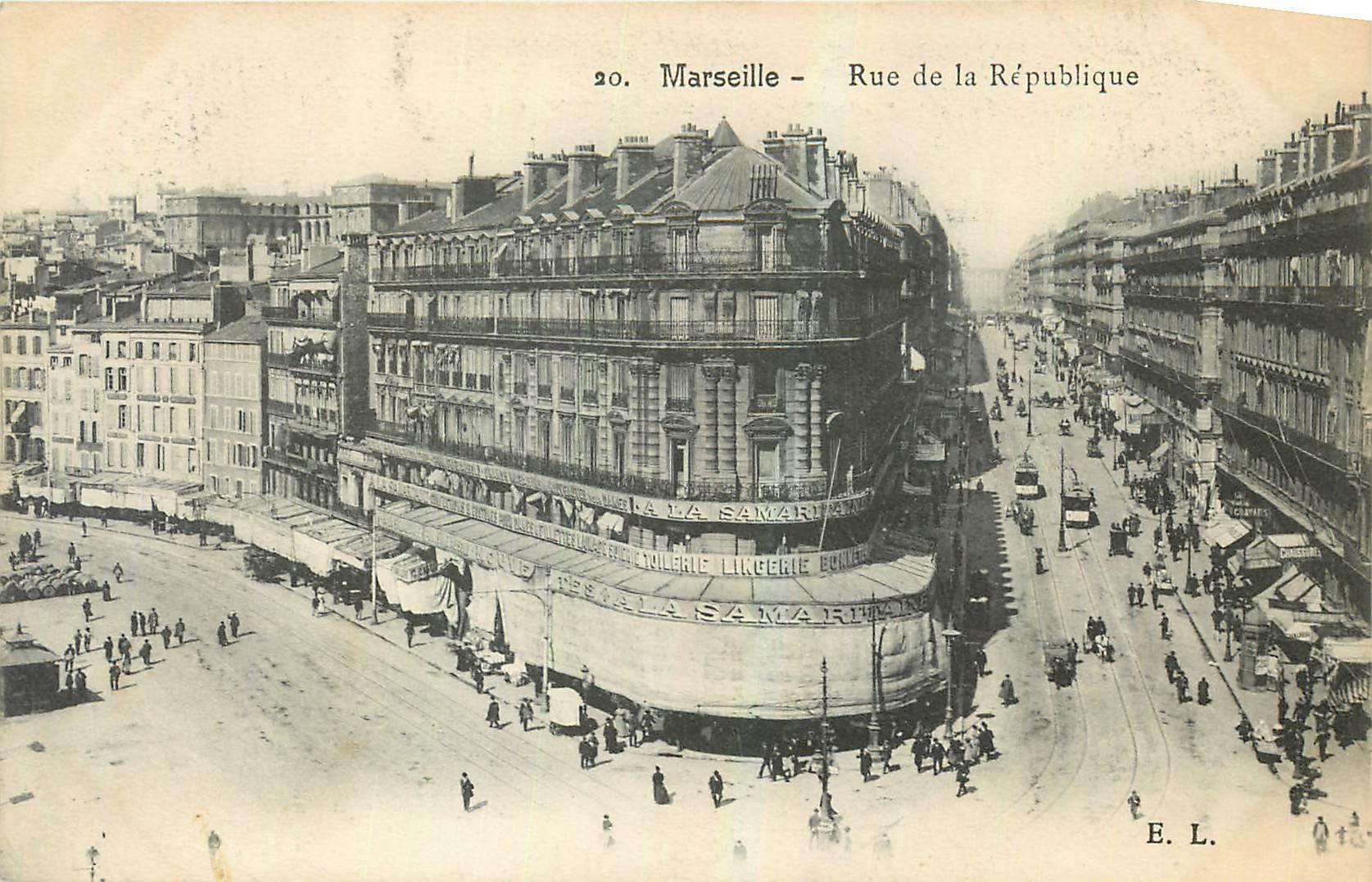 CPA Marseille Rue de la Republique 