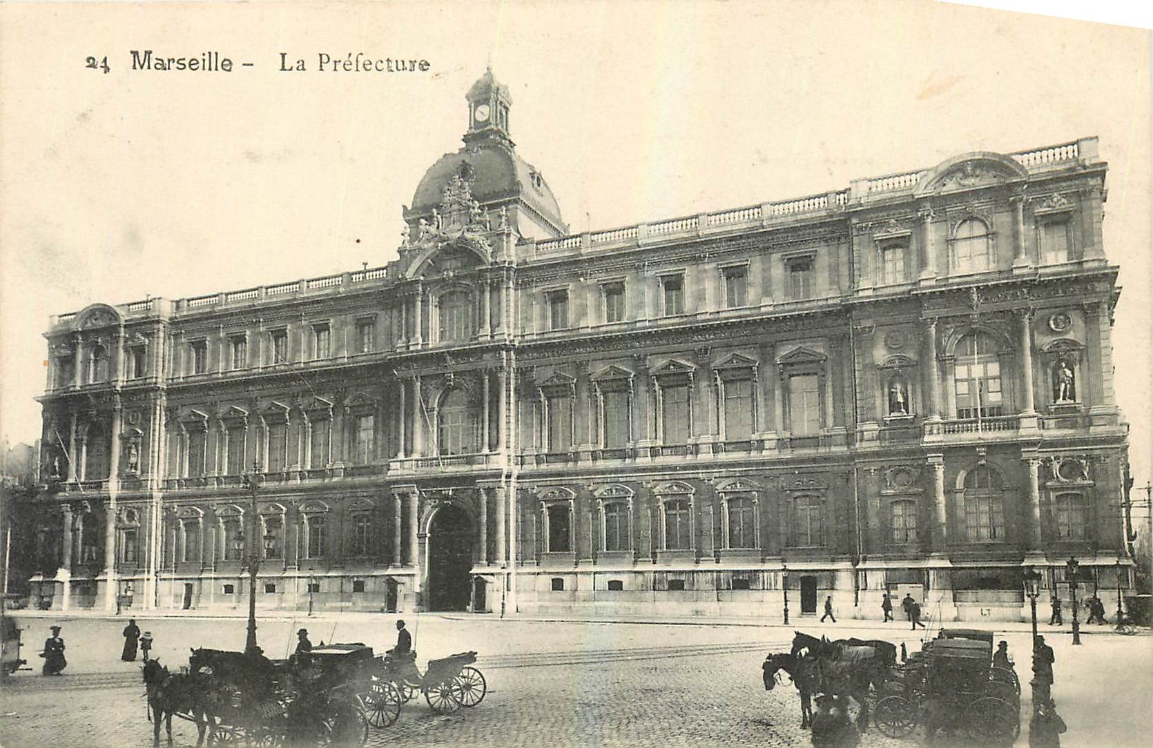 CPA Marseille La Prefecture 