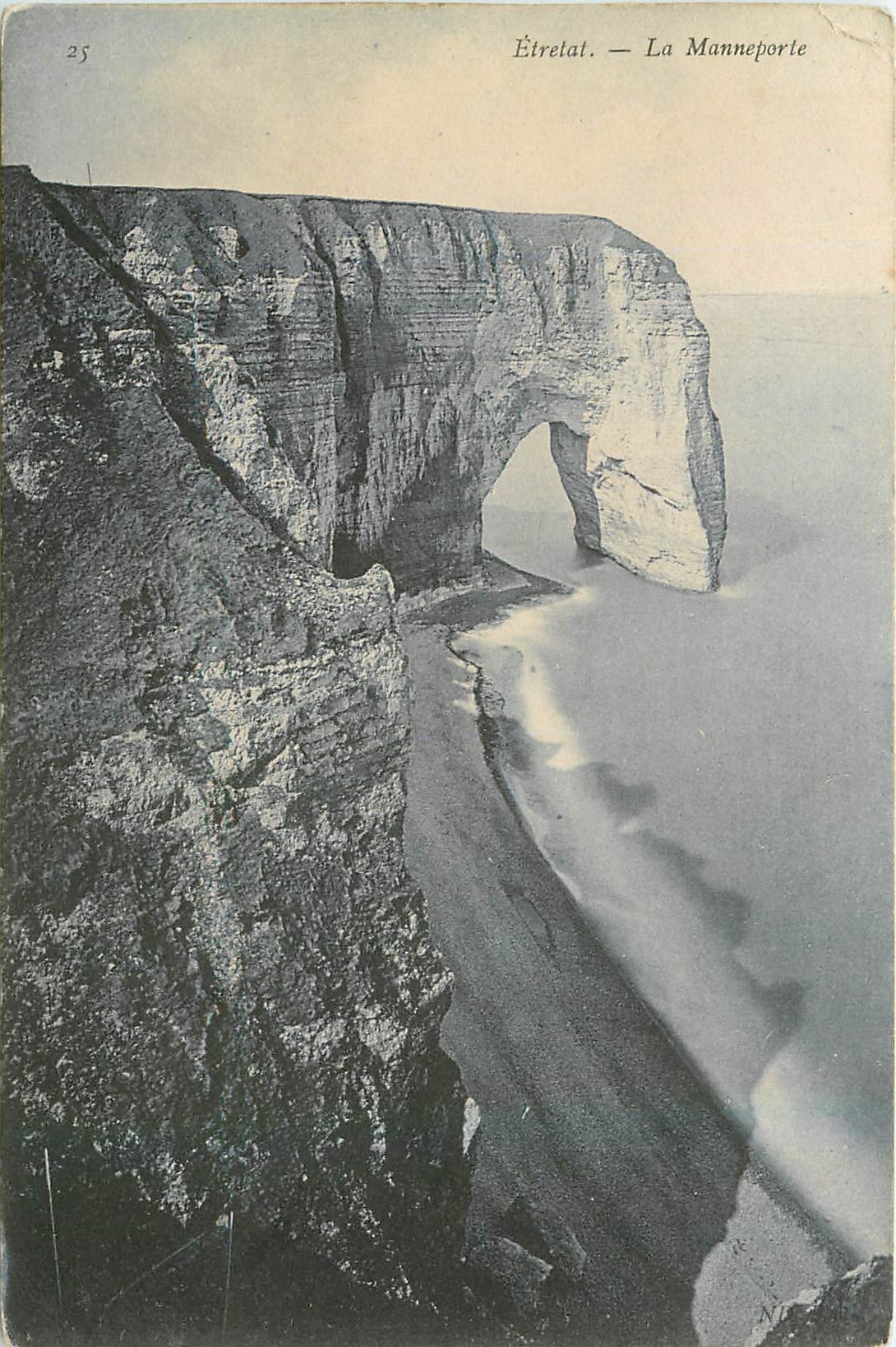 CPA Etretat La Manneporte 
