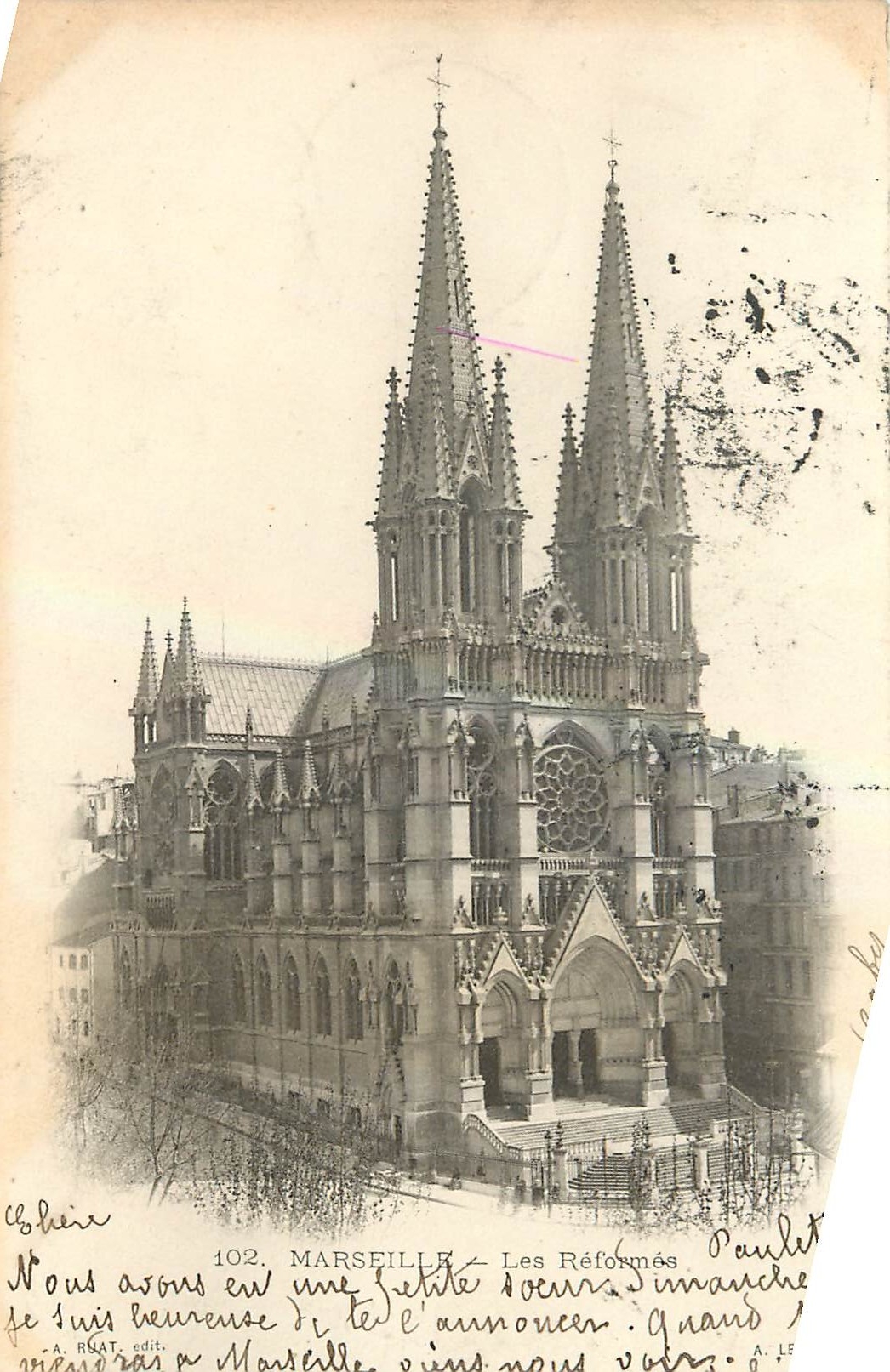 CPA Marseille Les Reformes 