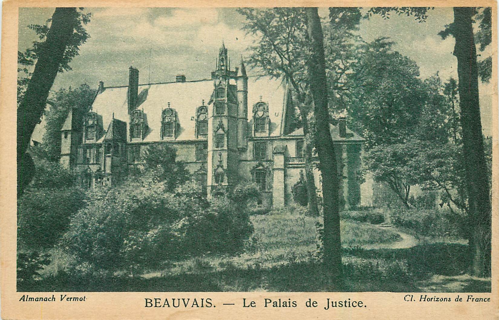 CPA Beauvais Le Palais de Justice 