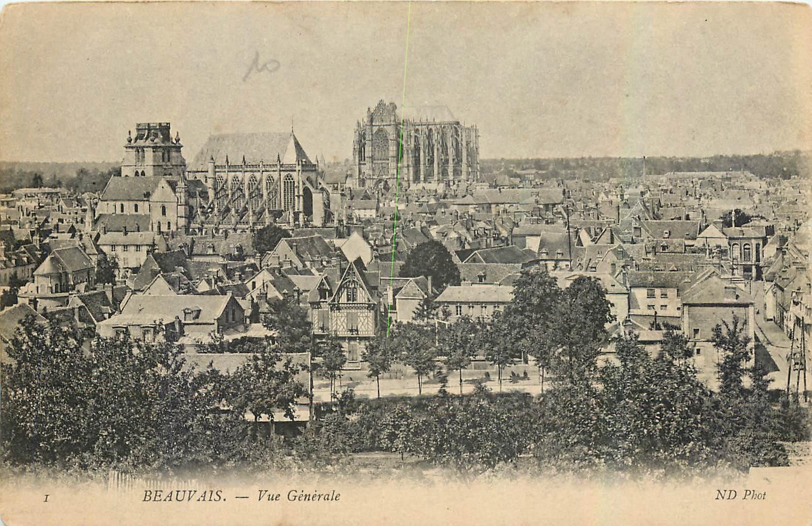 CPA Beauvais Vue generale 