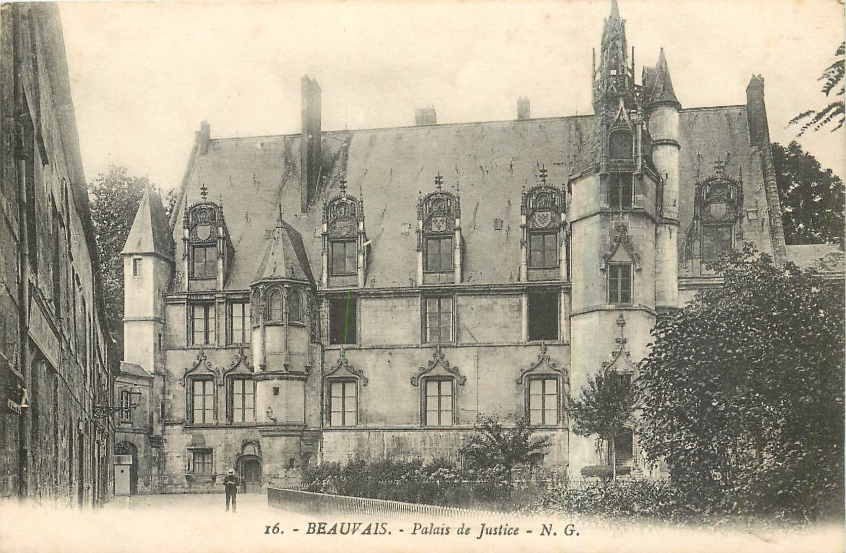 CPA Beauvais Palais de Justice 