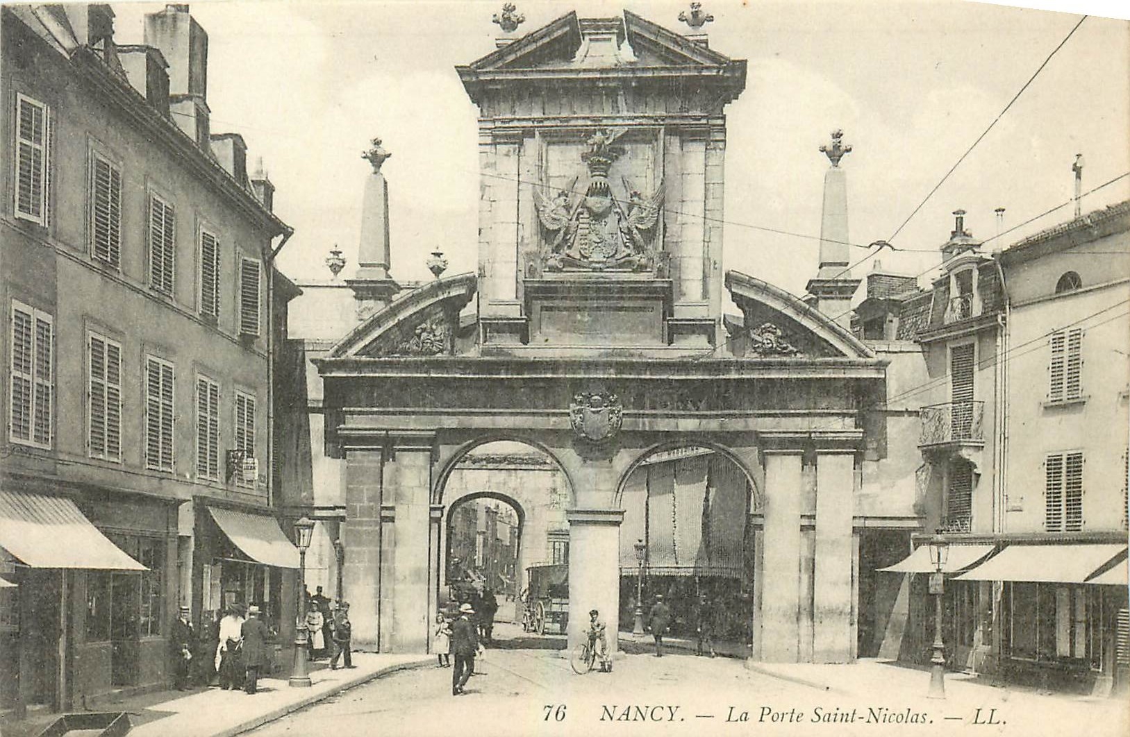 CPA Nancy La Porte Saint Nicolas 