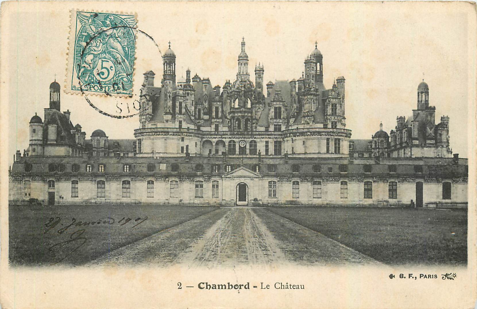 CPA Chambord Le Chateau 