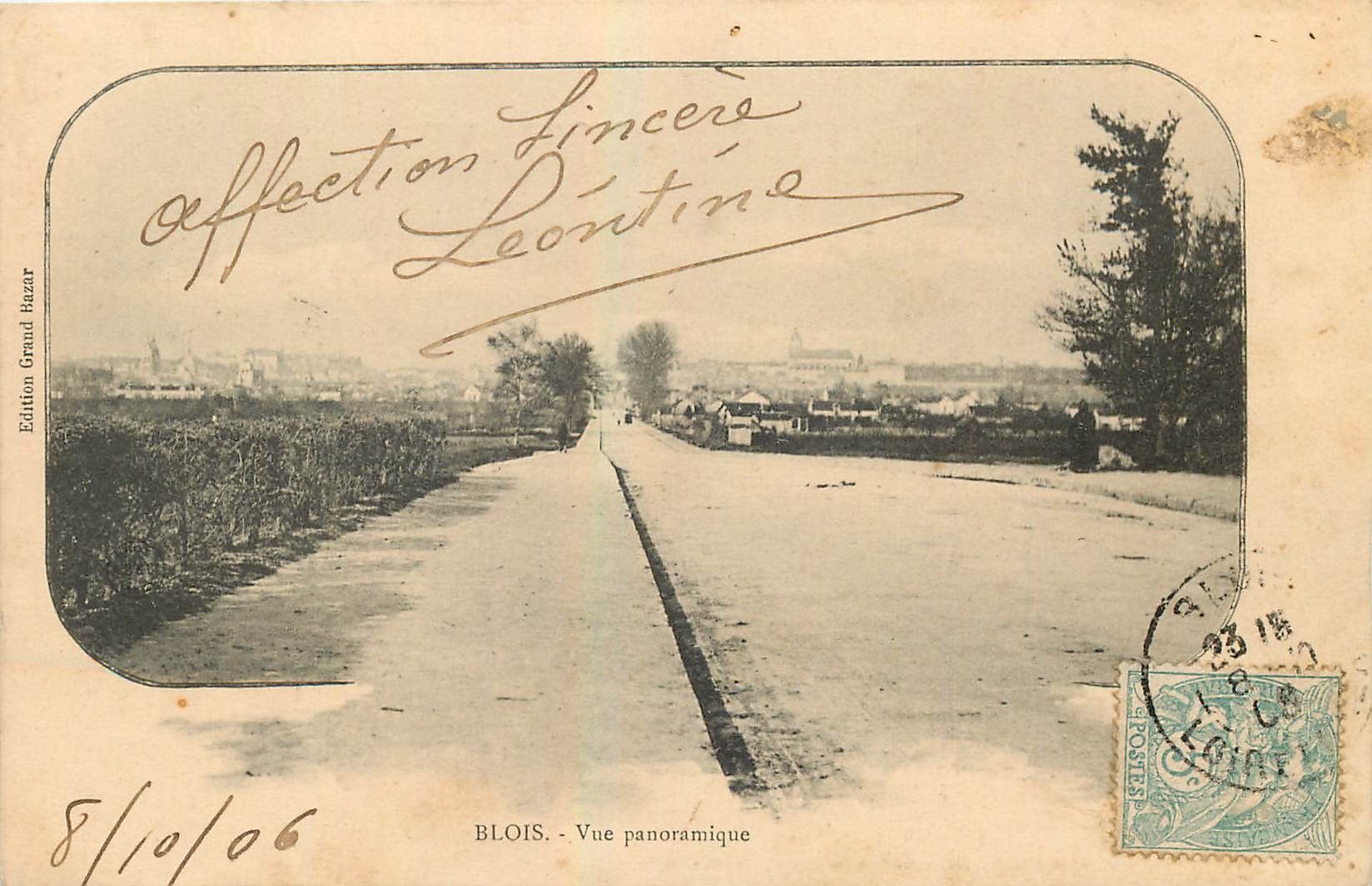 CPA Blois Vue panoramique 