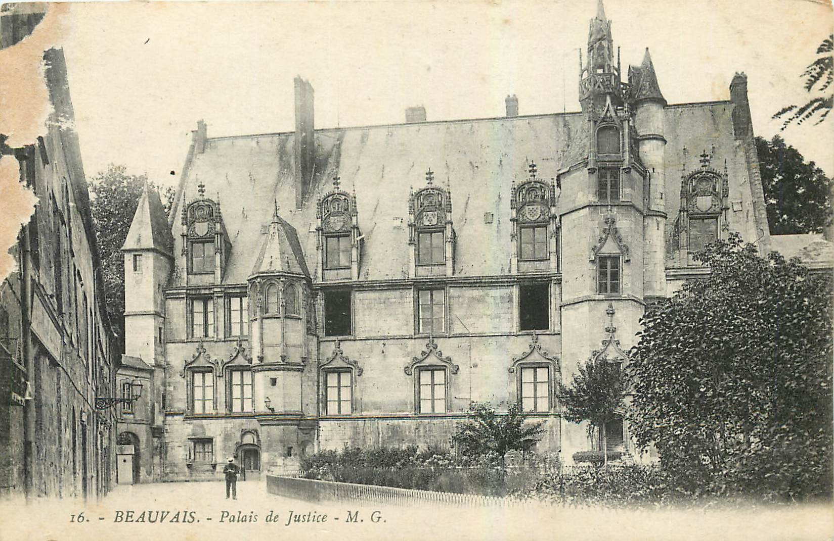 CPA Beauvais Palais de Justice 