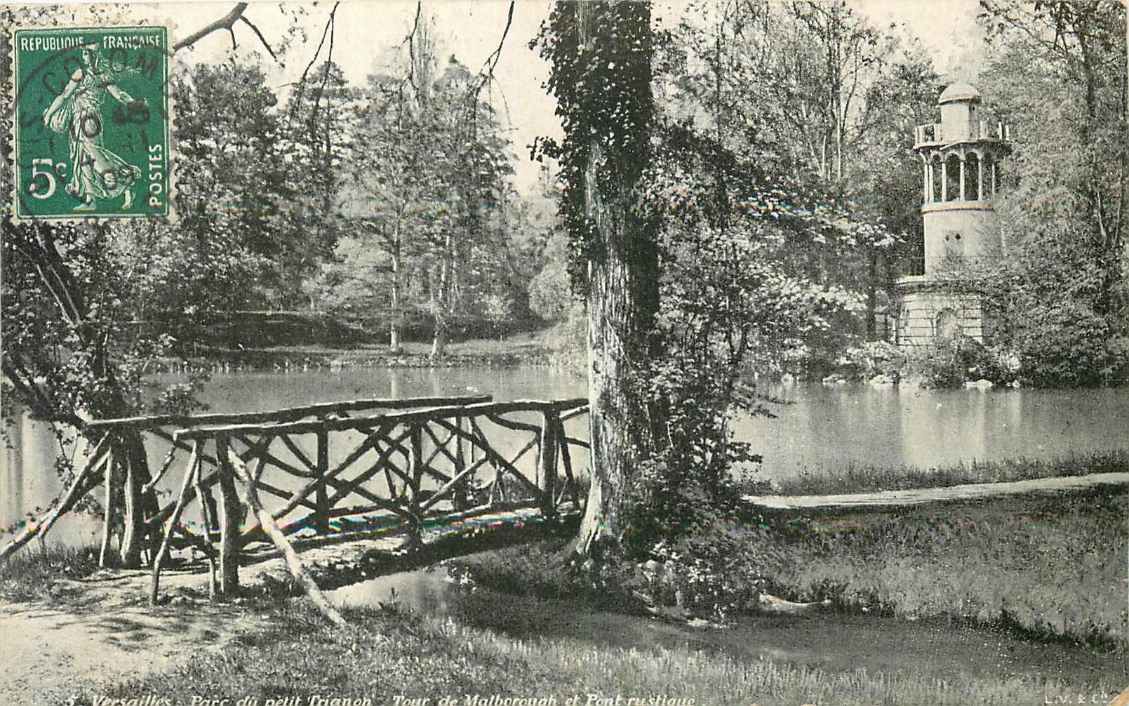 CPA Versailles Parc du Petit Trianon