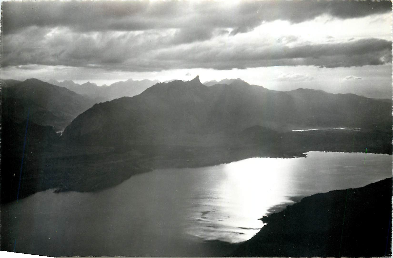 CPM Beatenberg Abendstimmun Niederhorn mit Blick auf Thunersee 