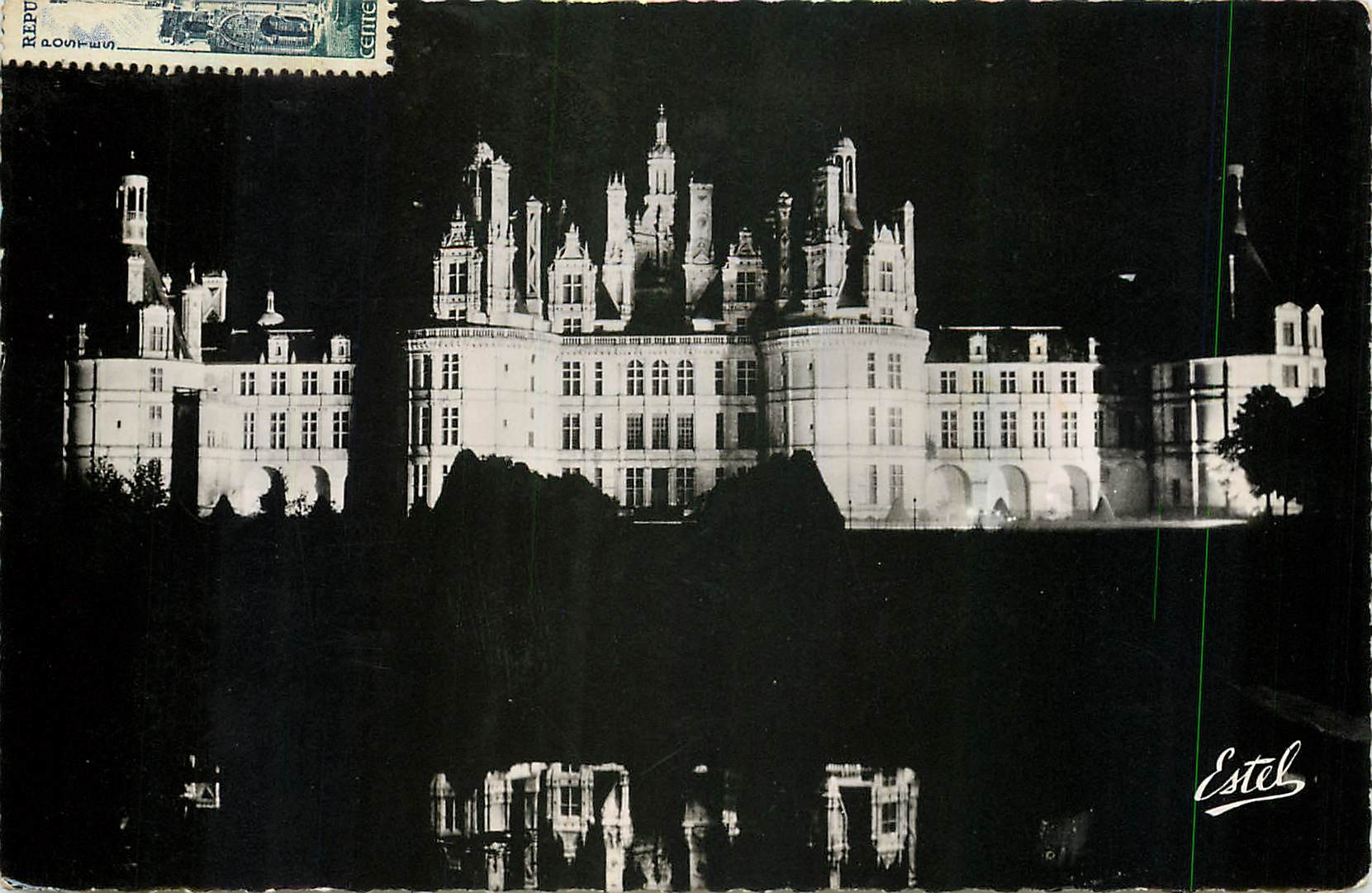 CPA Chambord Le Chateau illumine 
