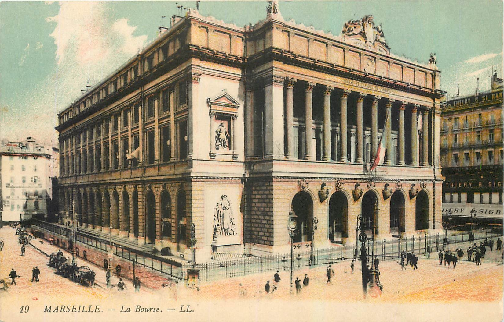 CPA Marseille La Bourse 