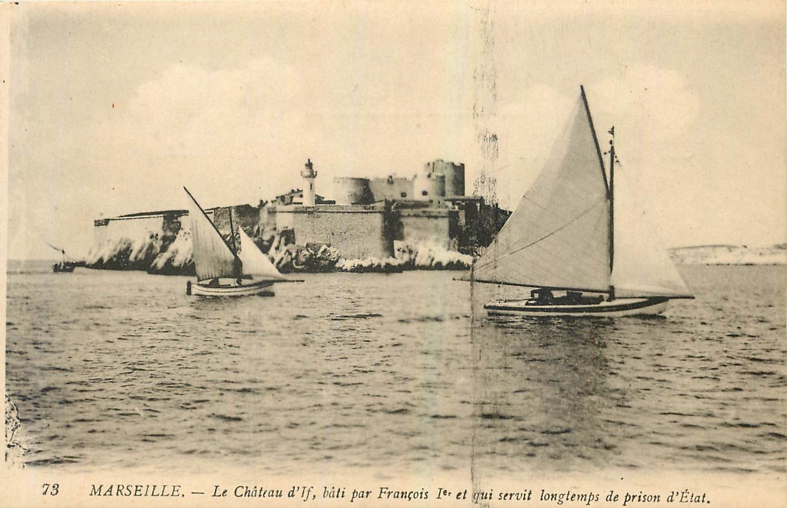 CPA Marseille Le Chateau d'If 