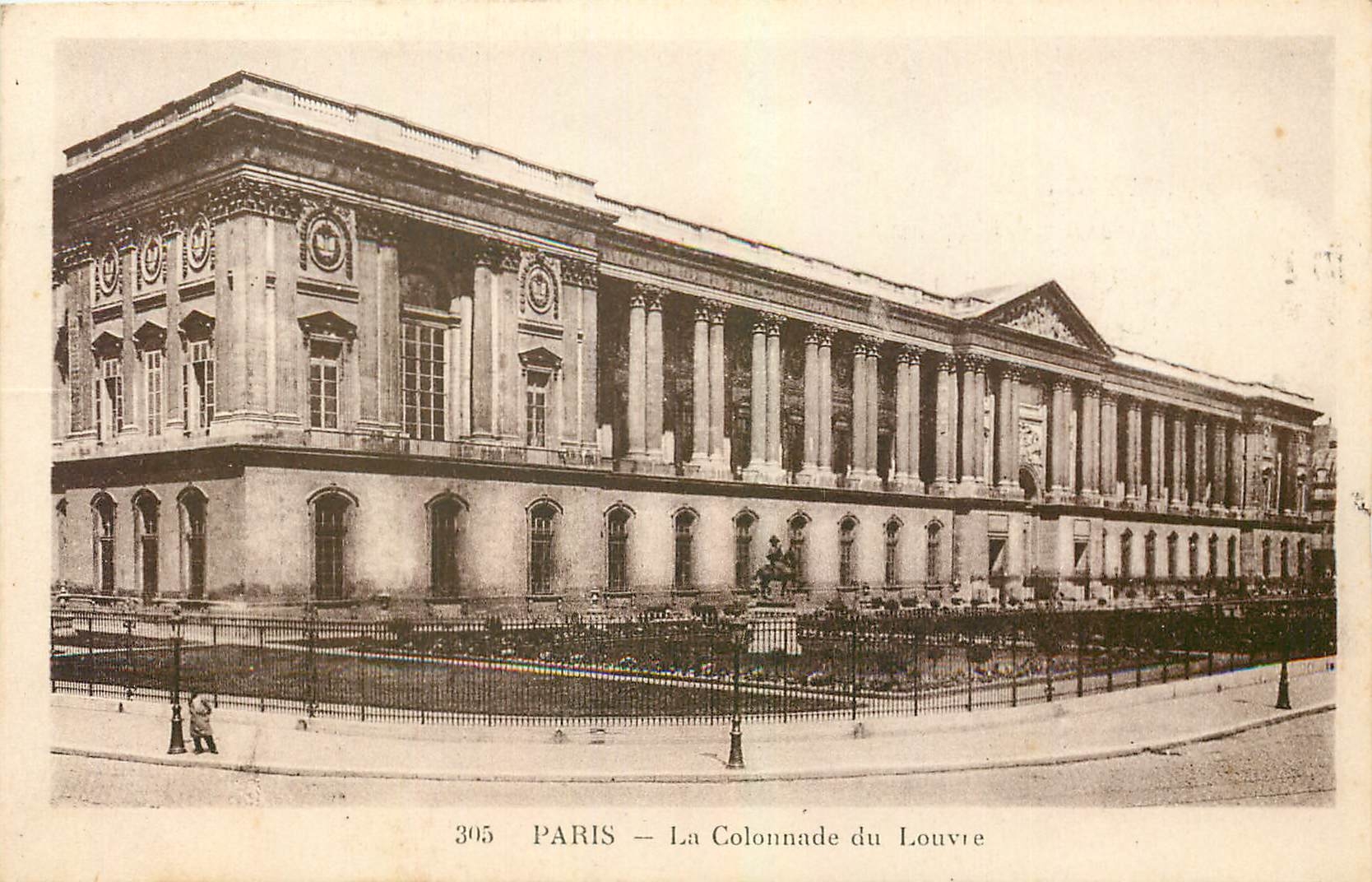 CPA Paris La Colonnade du Louvre 