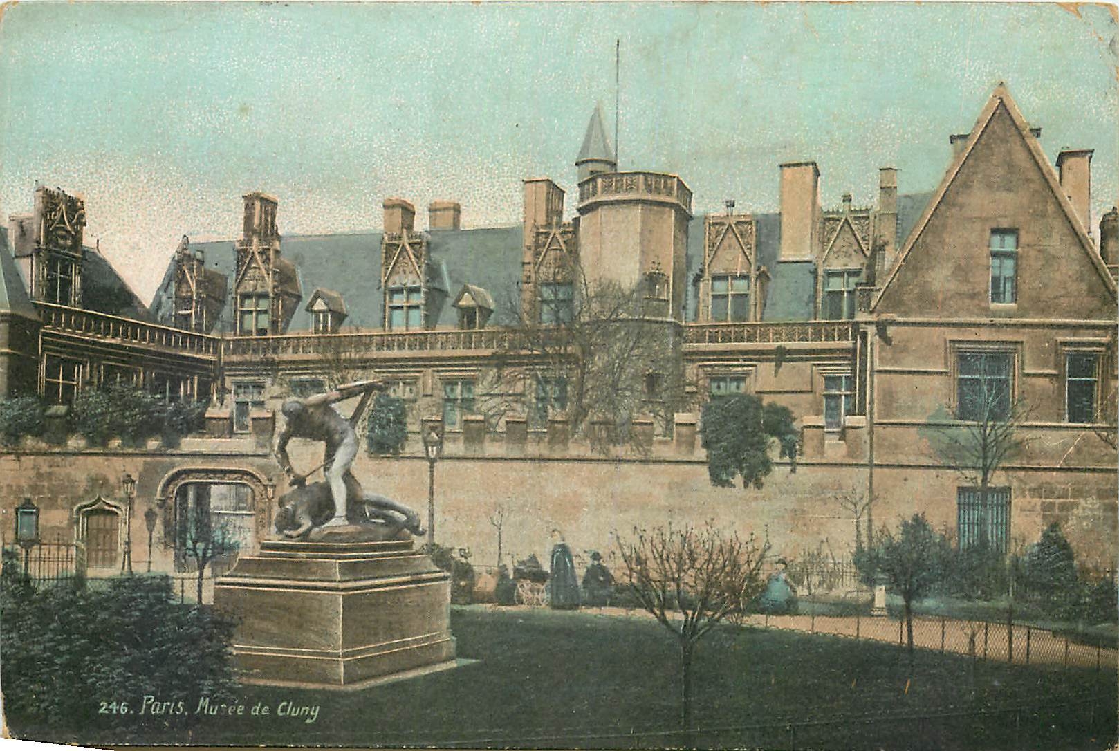 CPA Paris Musee de Cluny 