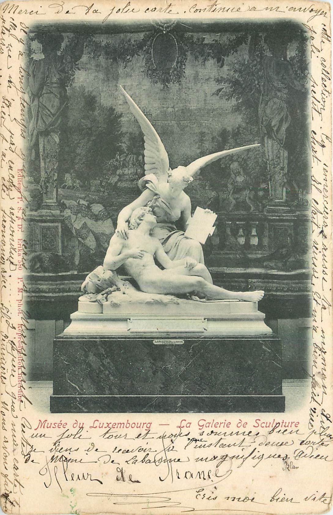 CPA Musee du Luxembourg La Galerie de Sculpture