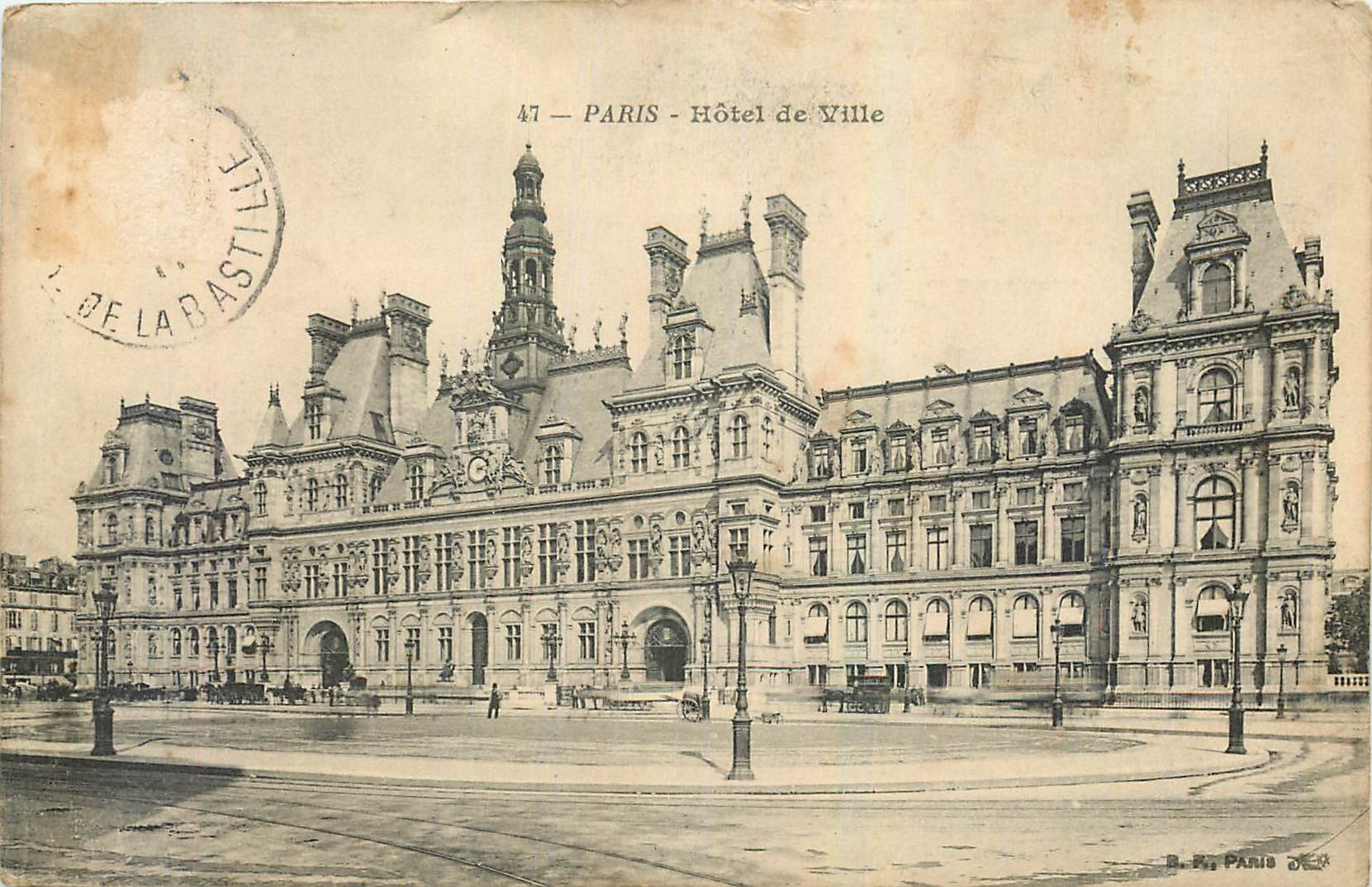 CPA Paris Hotel de Ville