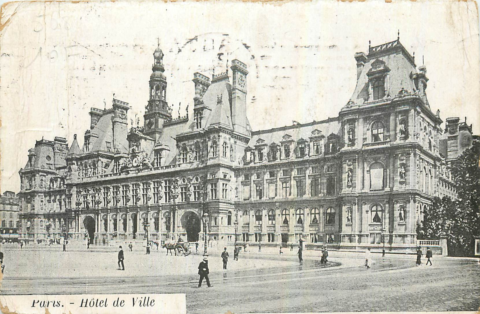 CPA Paris Hotel de Ville