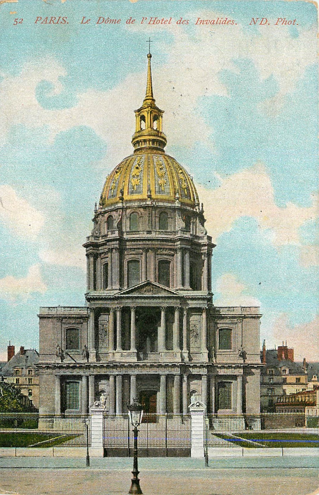 CPA Paris Le Dome de l'Hotel des Invalides