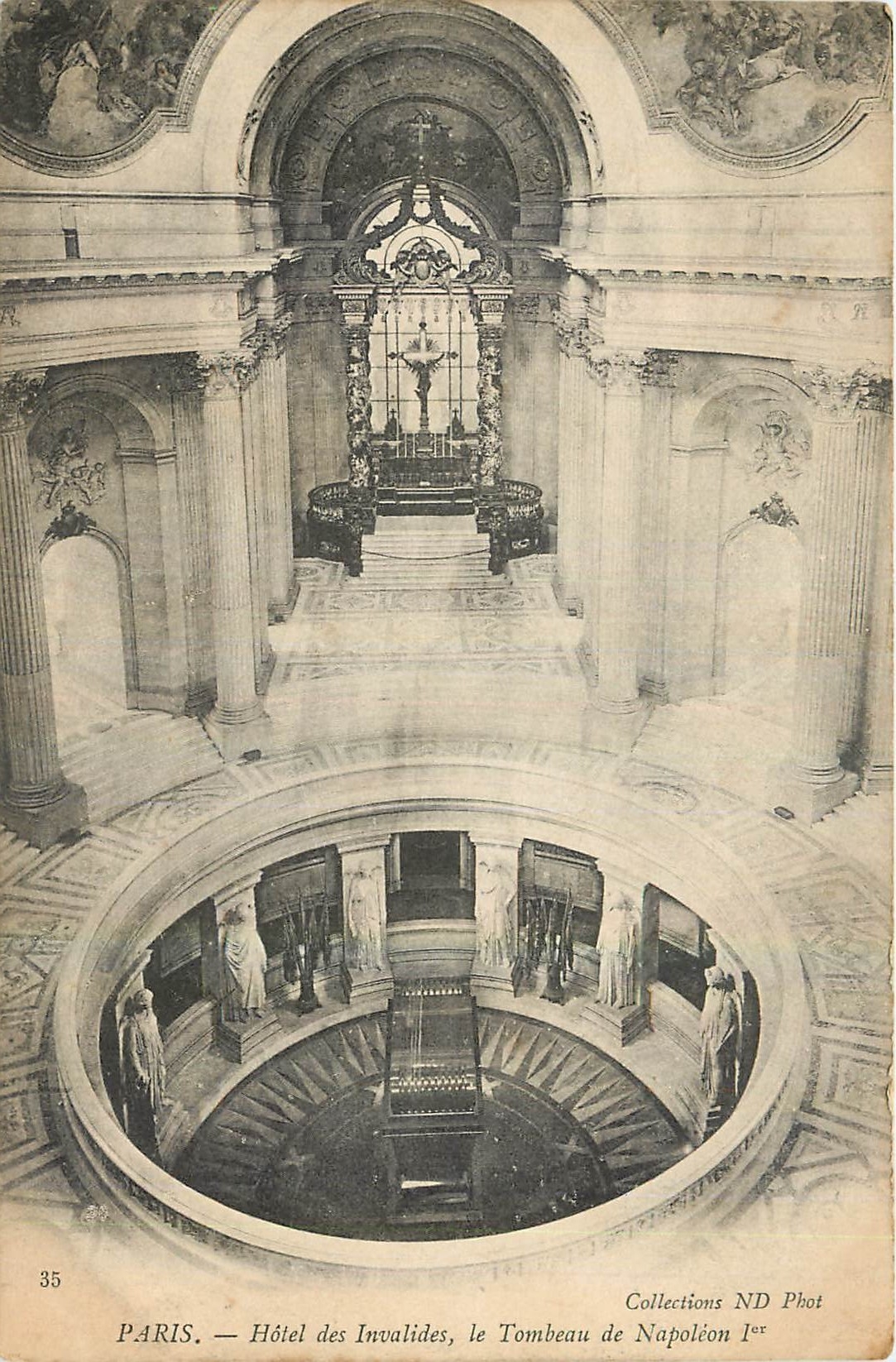 CPA Paris Hotel des Invalides le Tombeau de Napoleon I