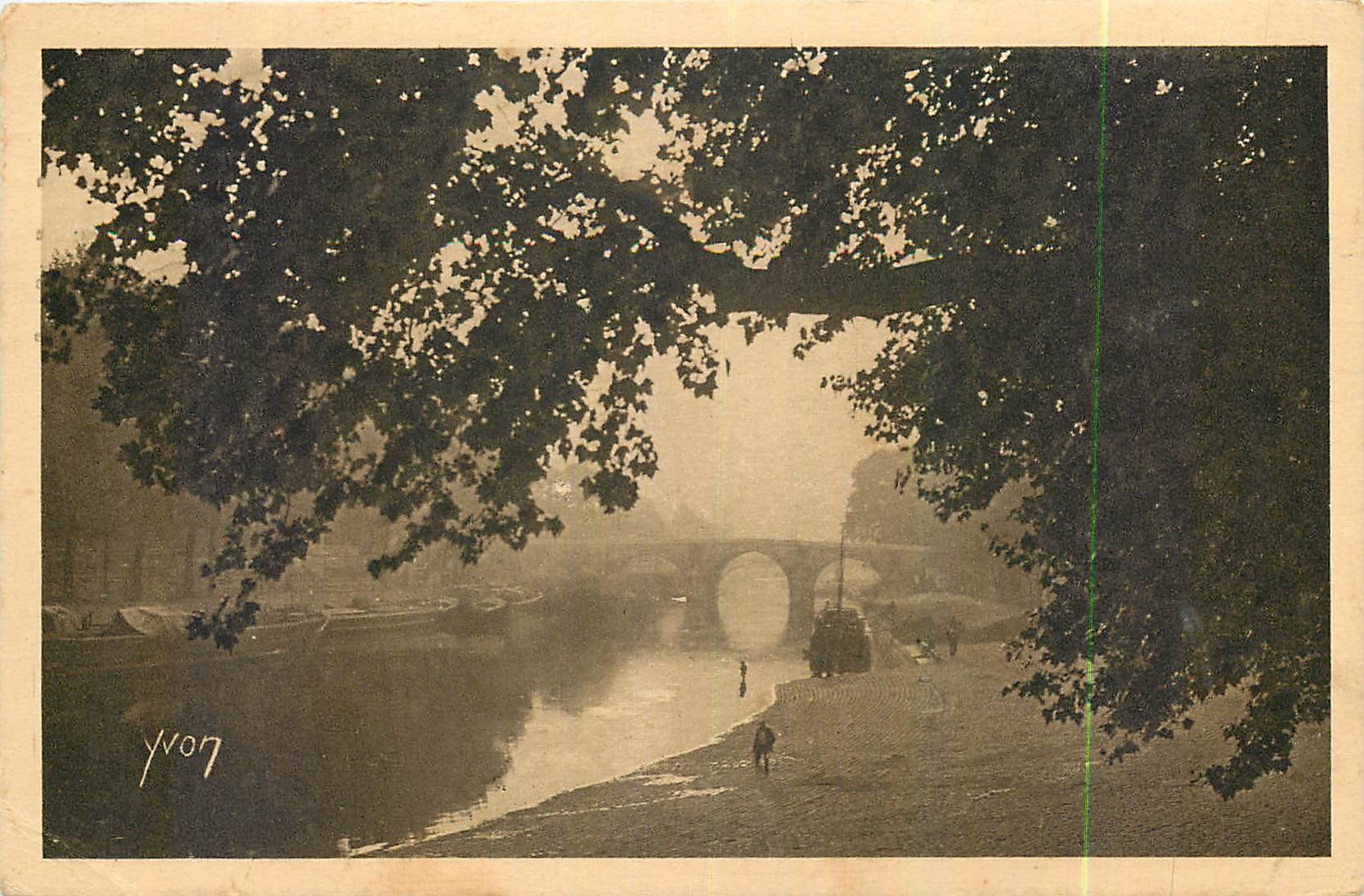 CPA Paris en flanant Le Pont Marie Quai des Celestins 