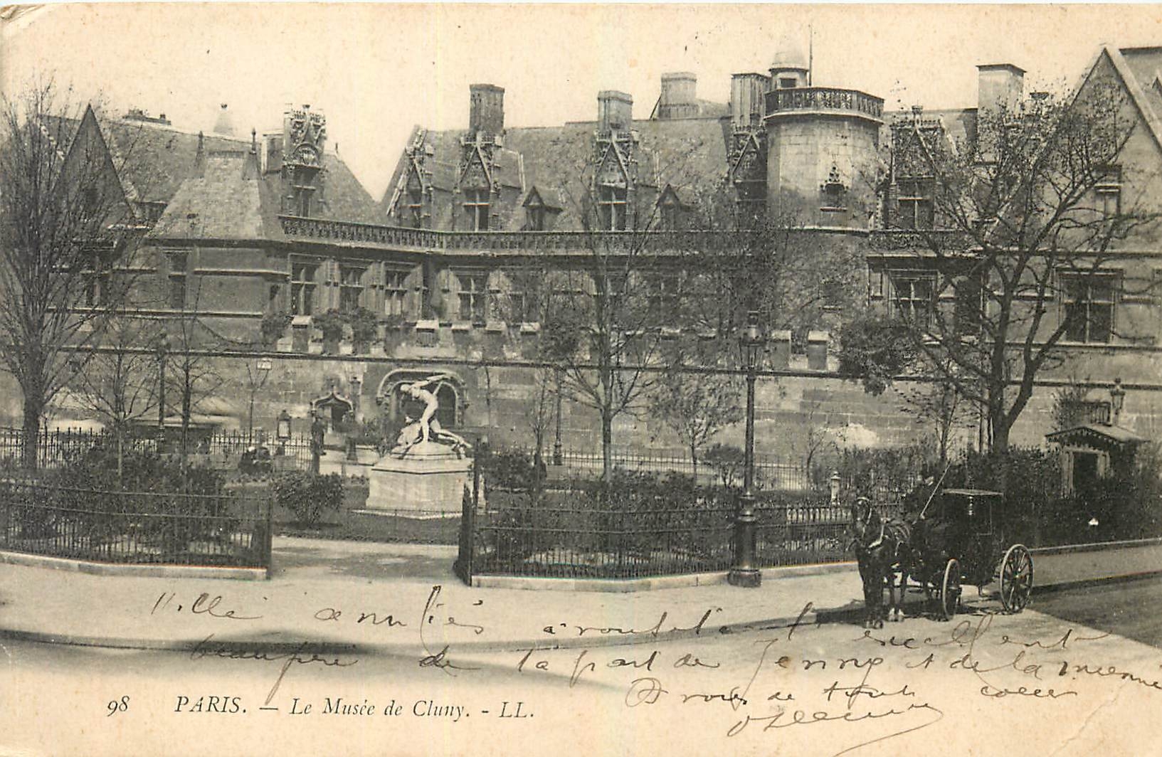 CPA Paris Le Musee de Cluny 