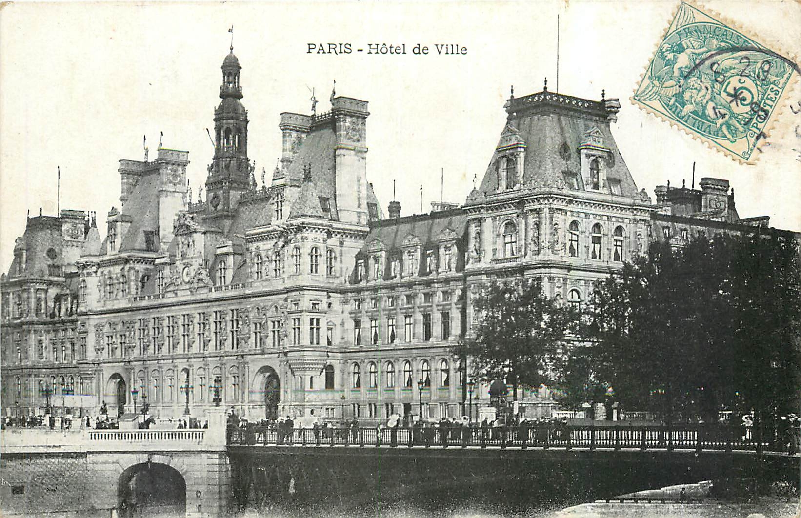 CPA Paris Hotel de Ville