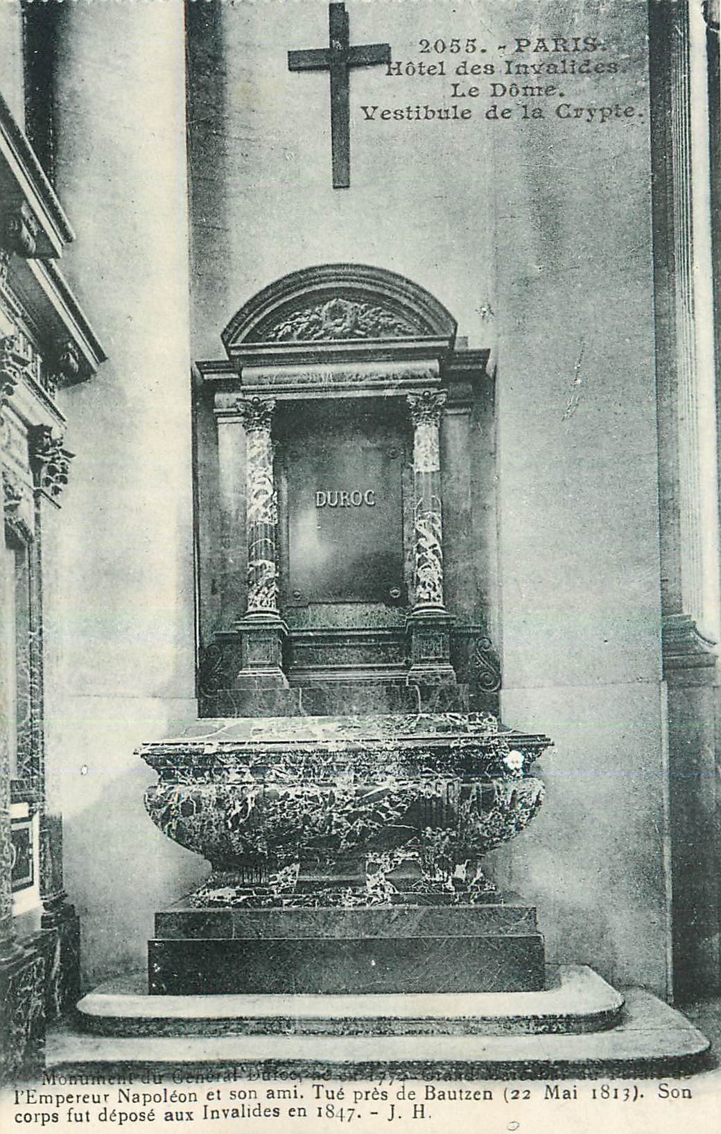 CPA Paris Hotel des Invalides Le Dome Vestibule de la Crypte