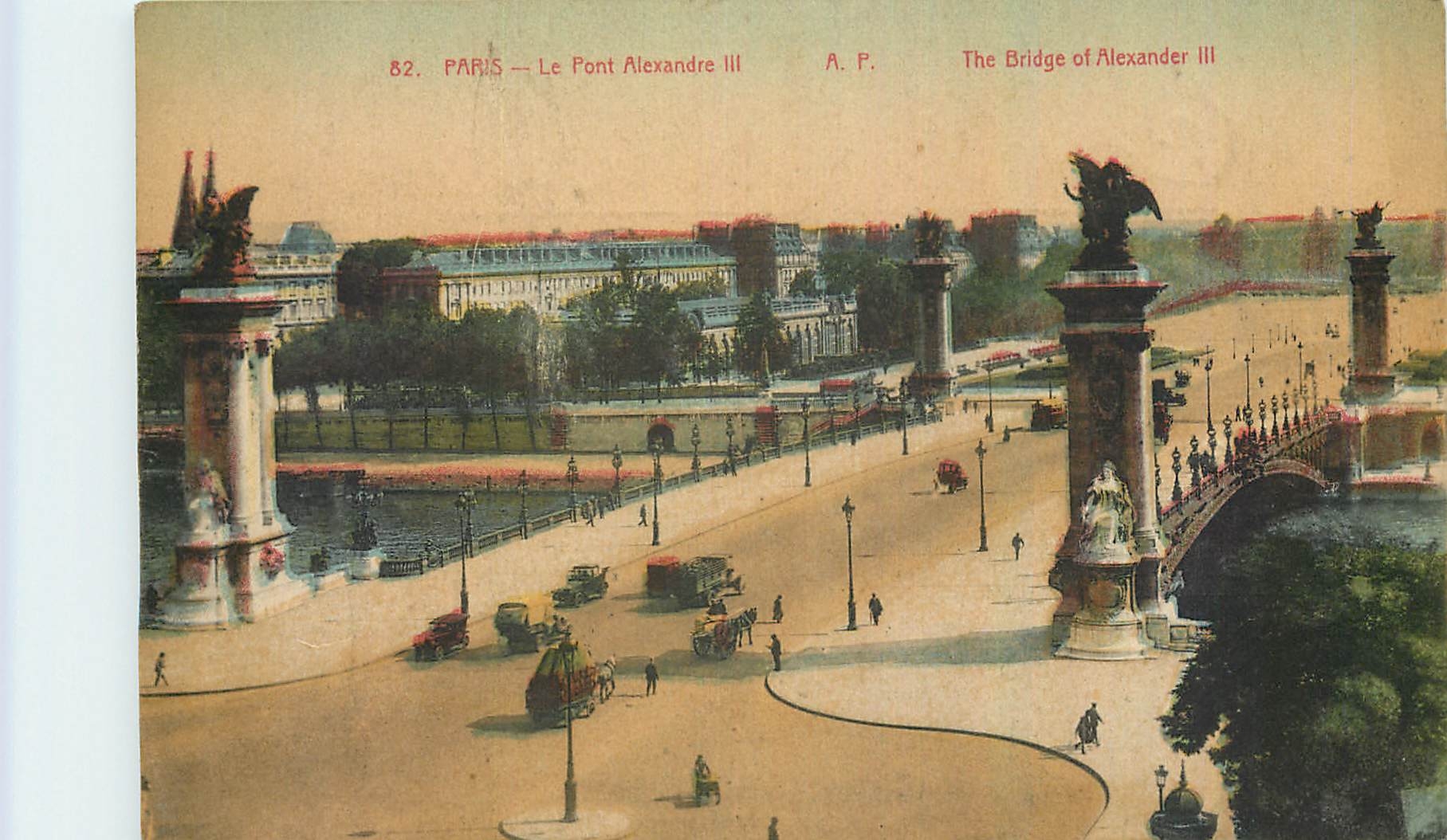 CPA Paris Le Pont Alexandre III 