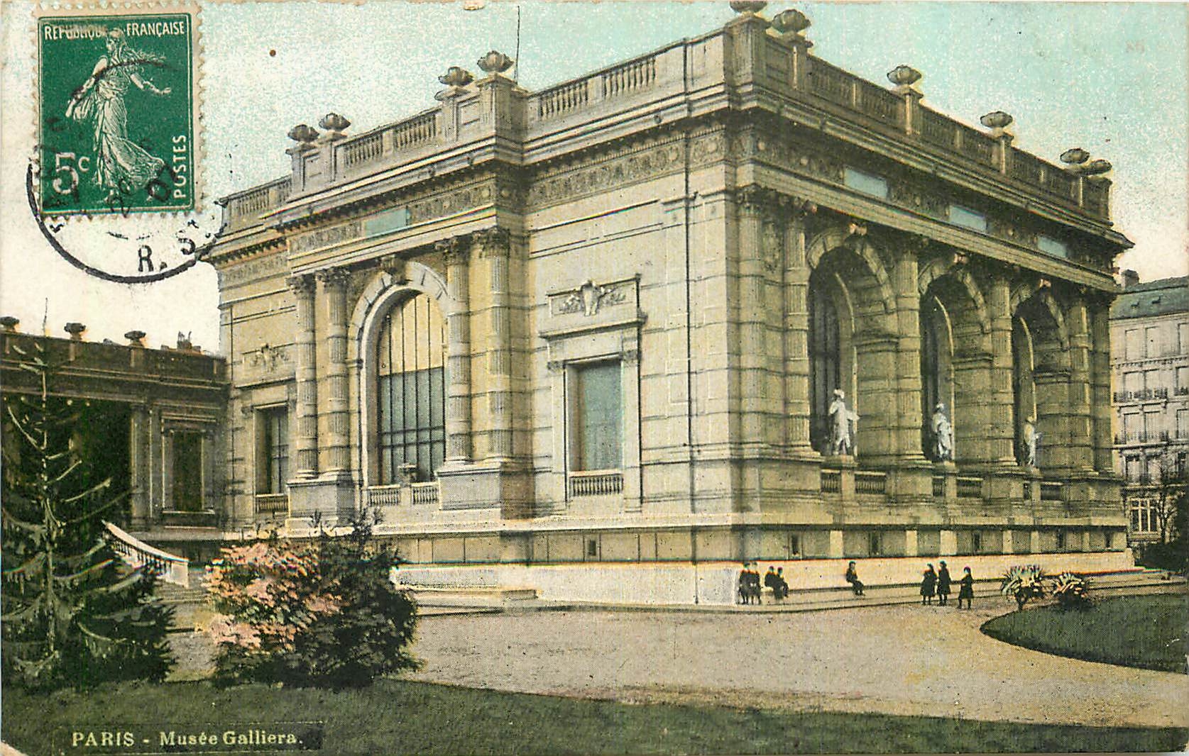 CPA Paris Musee Galliera
